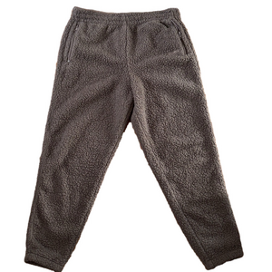 SKIMS Taupe Sherpa Sweatpants Size Large